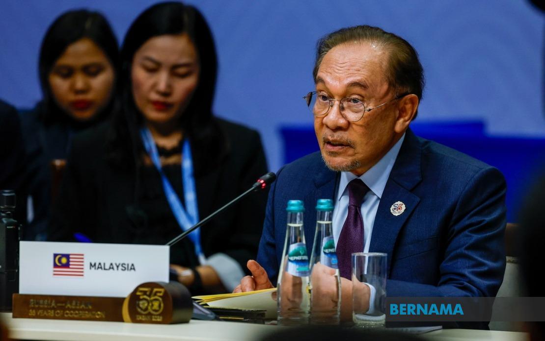 PM Anwar Urges ASEAN and Russia to Deepen Strategic Ties Through Dialogue