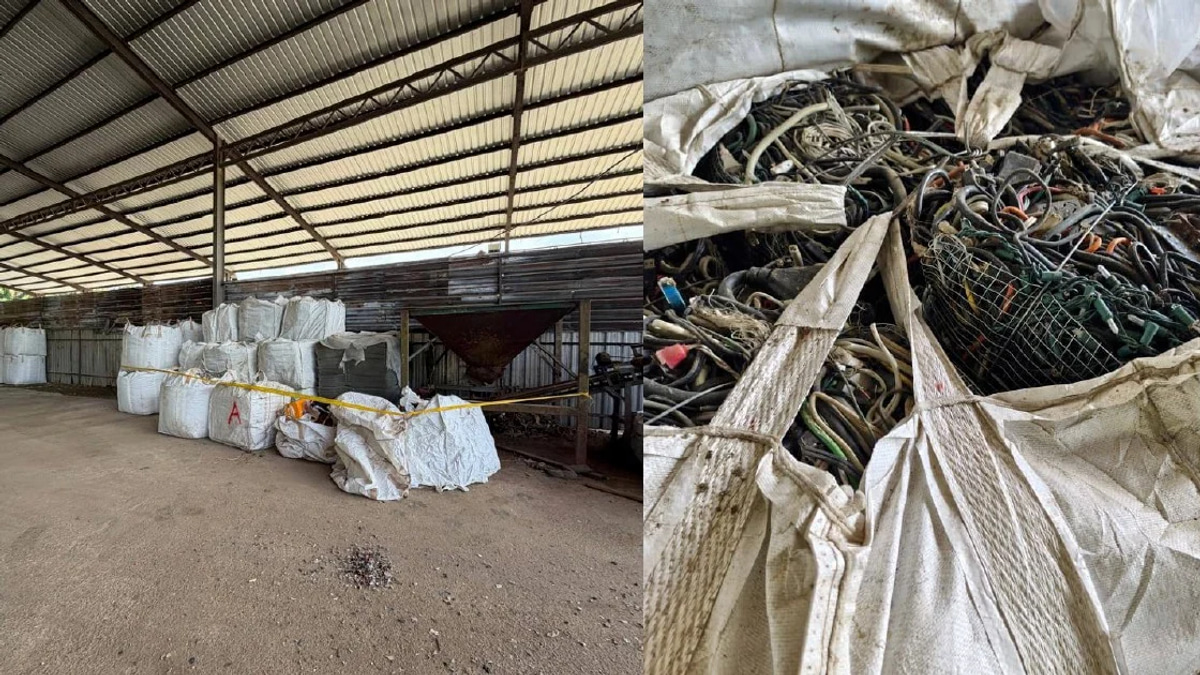 RM3 Million E-Waste Haul Seized in Bukit Mertajam Operation