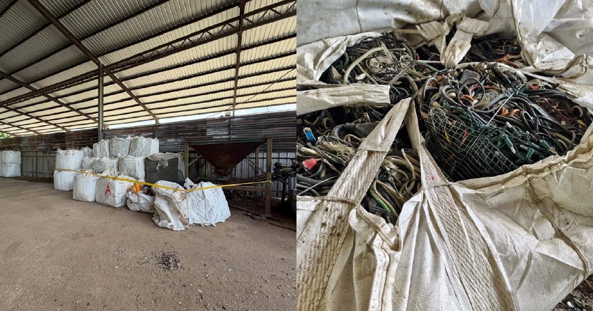 RM3 Million E-Waste Haul Seized in Bukit Mertajam Operation