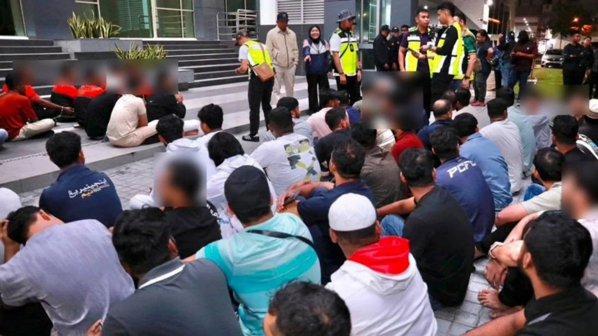 Twenty detained in Klang factory raid over fraudulent identity documents and illegal employment