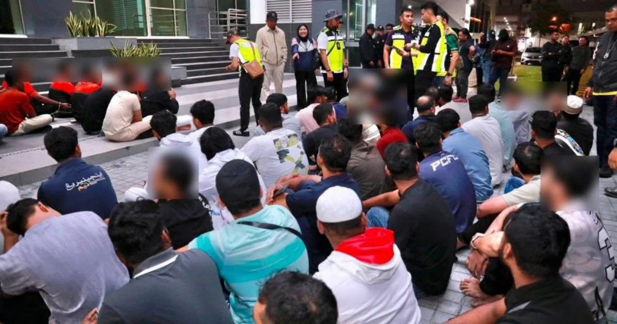 Twenty detained in Klang factory raid over fraudulent identity documents and illegal employment