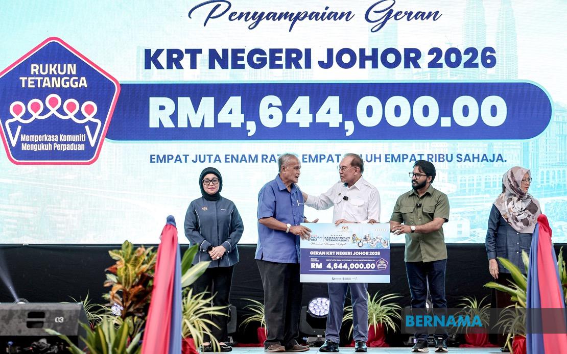PM Increases Annual KRT Grant to RM10,000 Starting 2027