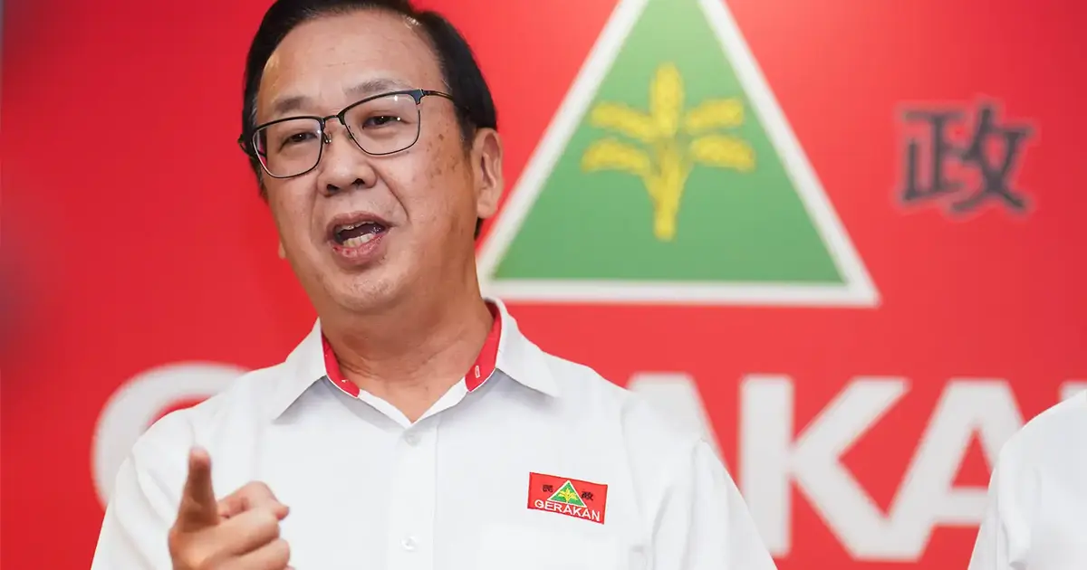 Gerakan calls for PN solidarity as Johor and Negeri Sembilan head to polls