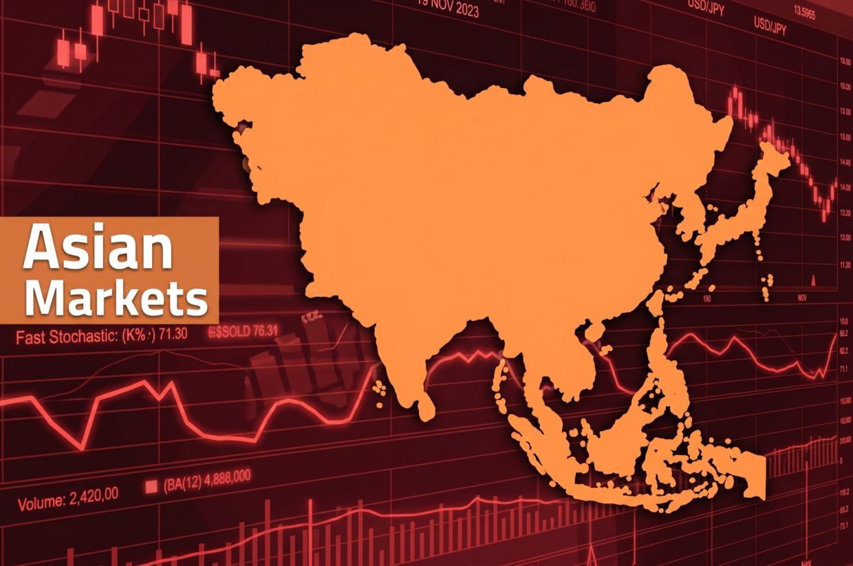 Asian Markets Retreat as Middle East Tensions Drive Oil Higher and Rate Hike Bets Surge