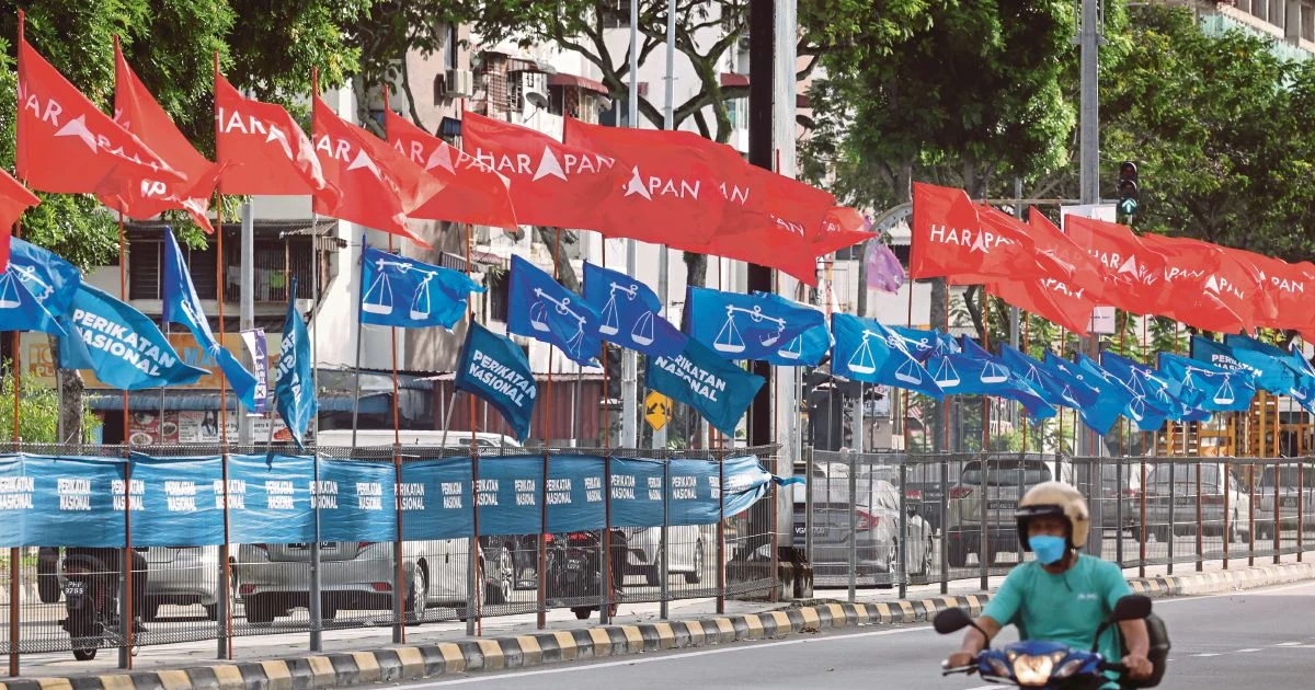 Three-way contests dominate Johor state election as BN, PH and PN battle across more than half the seats