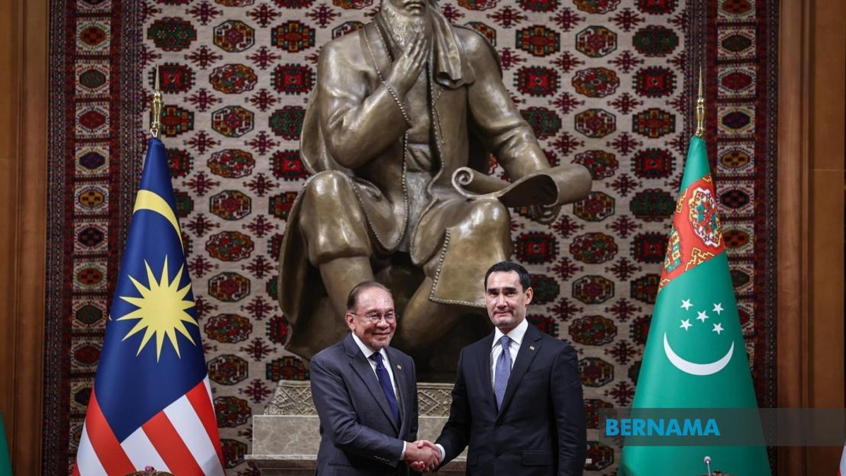 Malaysia and Turkmenistan Chart Ambitious Partnership Course, Anwar Says