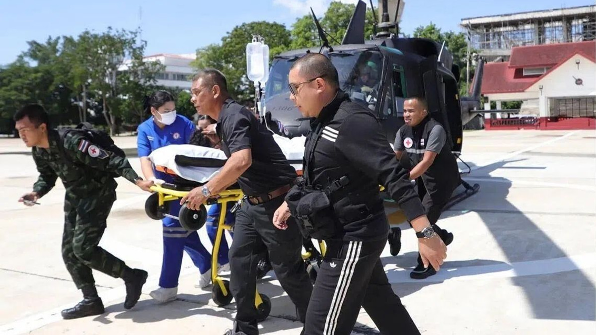 Twin bombings in Thailand's south wound 11 police officers