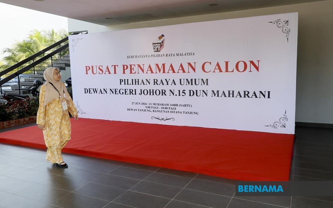 Johor's 16th State Election Officially Launches with Nominations Across 56 Centres