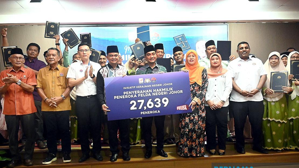 Johor Resolves Nearly All FELDA Land Title Cases, Benefiting Thousands