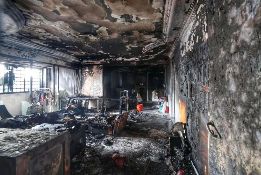 Two rescued from burning Singapore HDB flat as electrical fire spreads in Jurong West