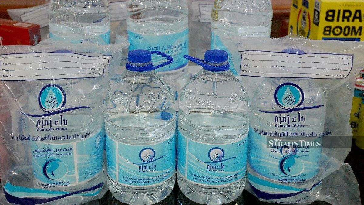 E-hailing driver faces hefty fine for illegal zam-zam water import
