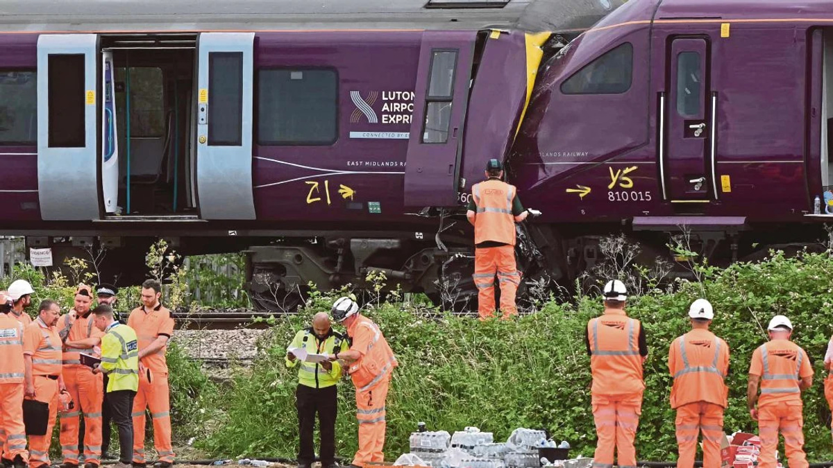 Train Driver Killed, 28 Hospitalised After Collision North of London