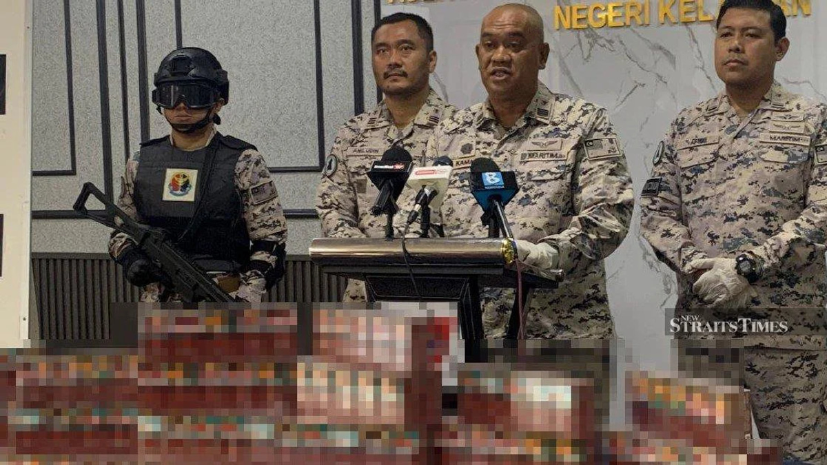MMEA Intercepts RM212,000 Contraband Cigarette Cache in Kelantan Waterway Operation