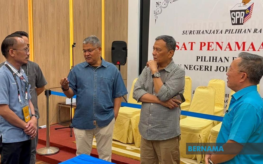 Election Commission Completes Final Checks as Johor Nomination Day Approaches