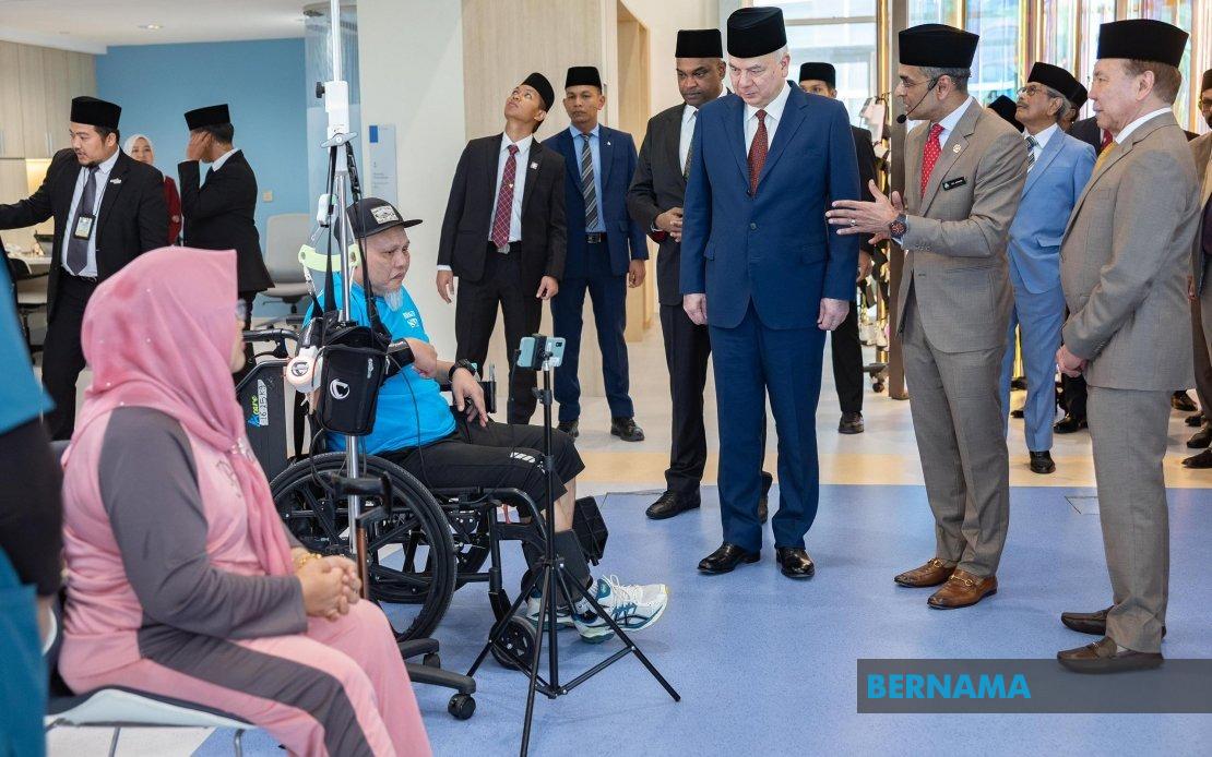 Sultan Nazrin Opens Perak's Advanced Rehabilitation Centre, Calls for Inclusive Workforce Integration