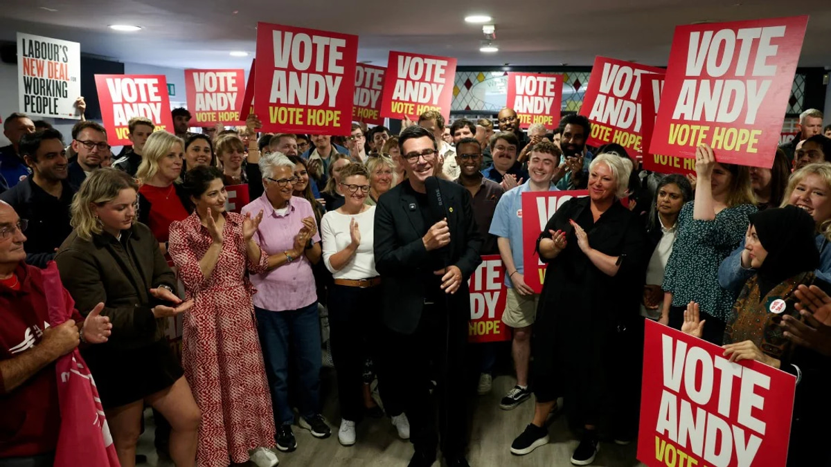 Andy Burnham's Path to Power Strengthened by Right-Wing Political Fracture