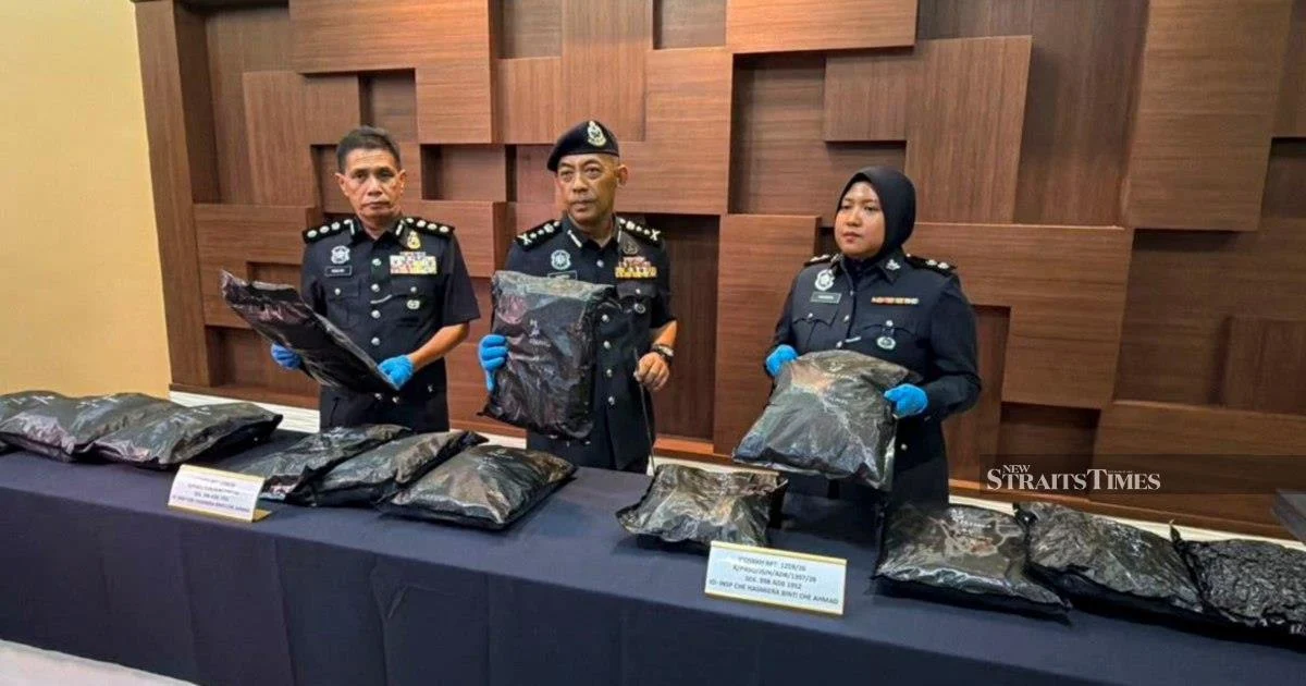 Student Drug Courier Nabbed with RM1.17mil Cannabis at Bukit Kayu Hitam Border