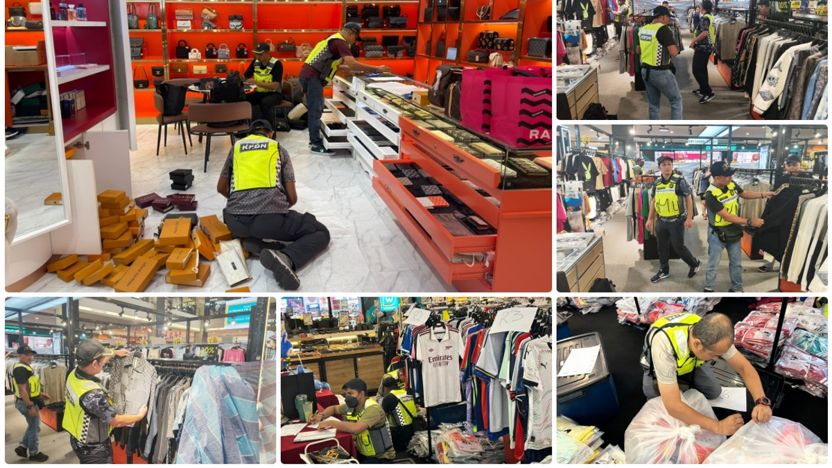 KPDN Seizes RM600,000 In Counterfeit Goods Across Johor Bahru