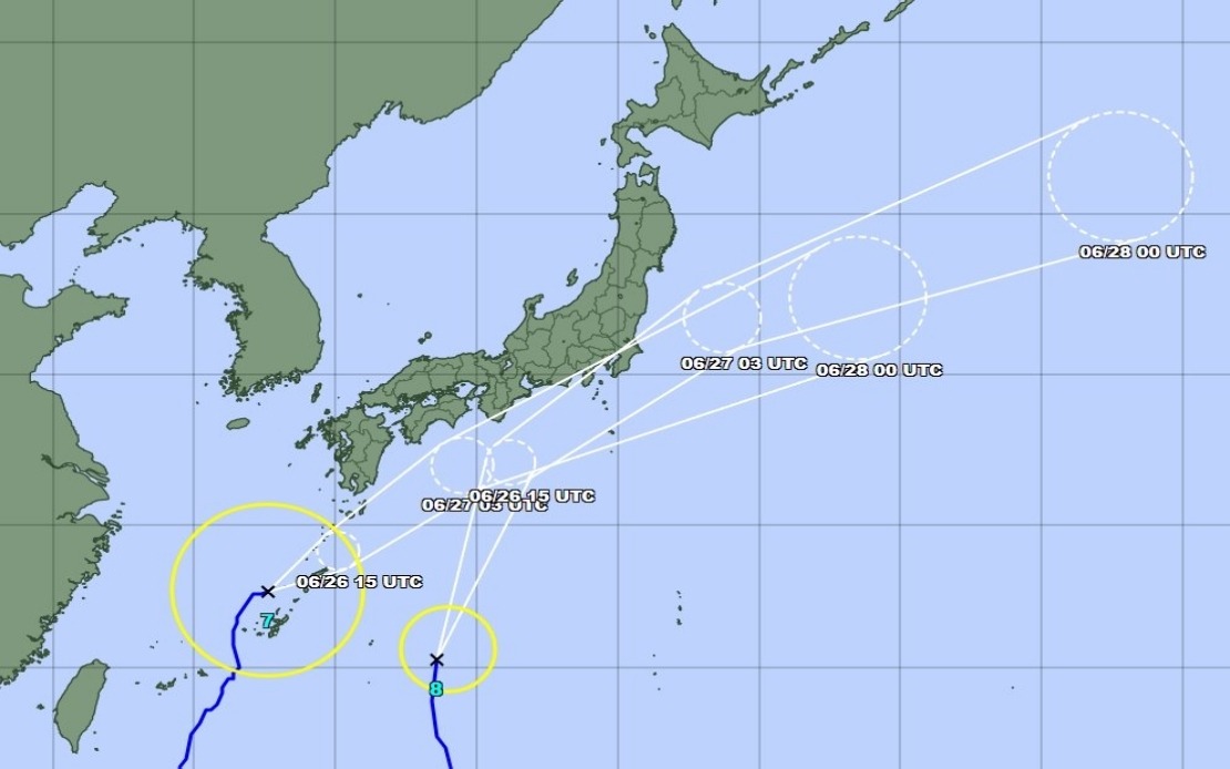 Japan Braces for Twin Typhoon Threat as Heavy Rain Triggers Mass Evacuations
