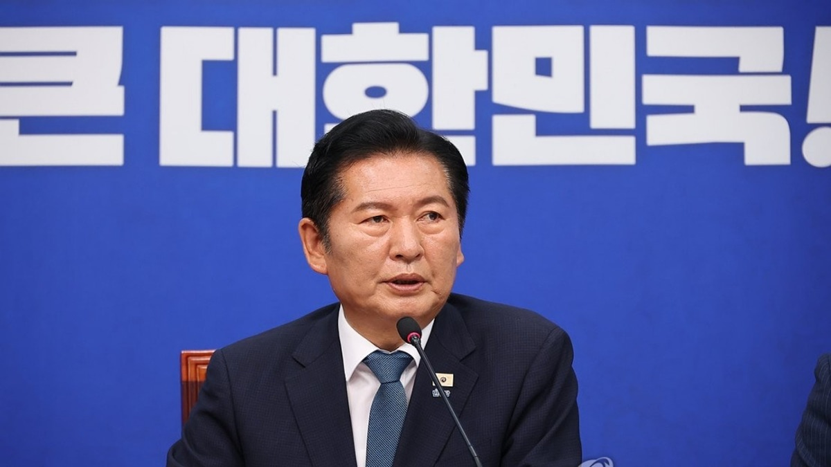 South Korean Ruling Party Chief Jung Chung-rae Steps Down Ahead of Leadership Race