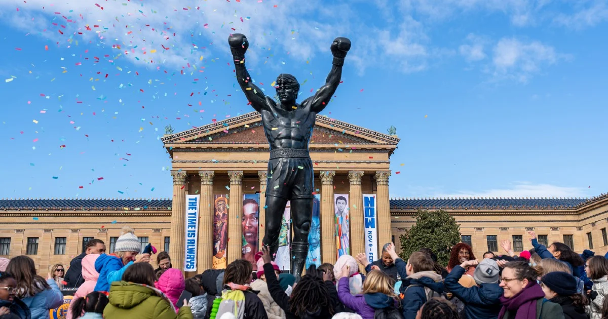French Fans Warned Not to Touch Rocky Statue as World Cup Curse Looms
