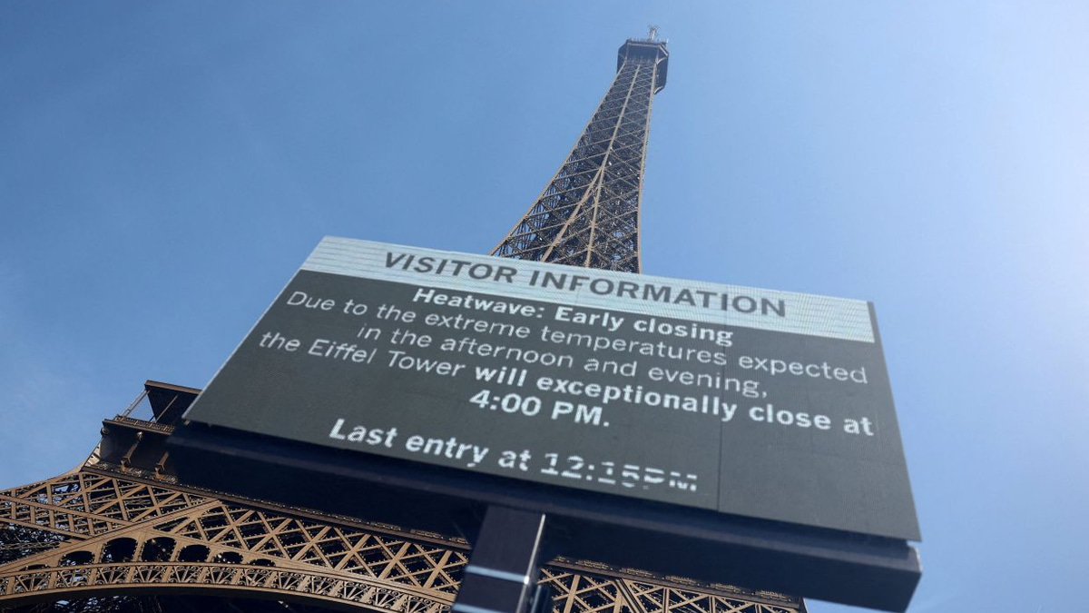 Paris heatwave forces landmark closures, disrupting tourist plans across France