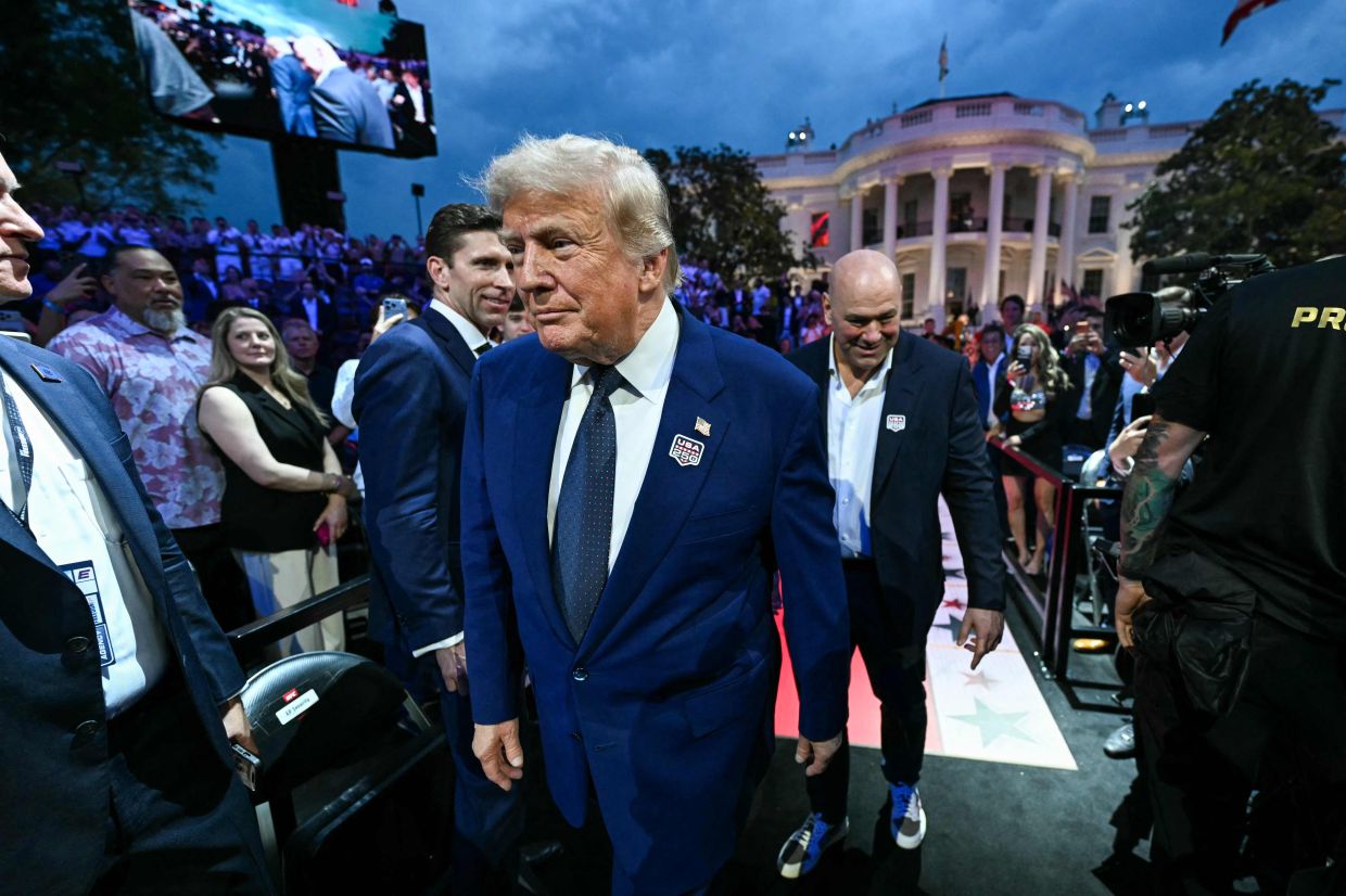 Trump Marks 80th Birthday with Star-Studded UFC Spectacle at White House