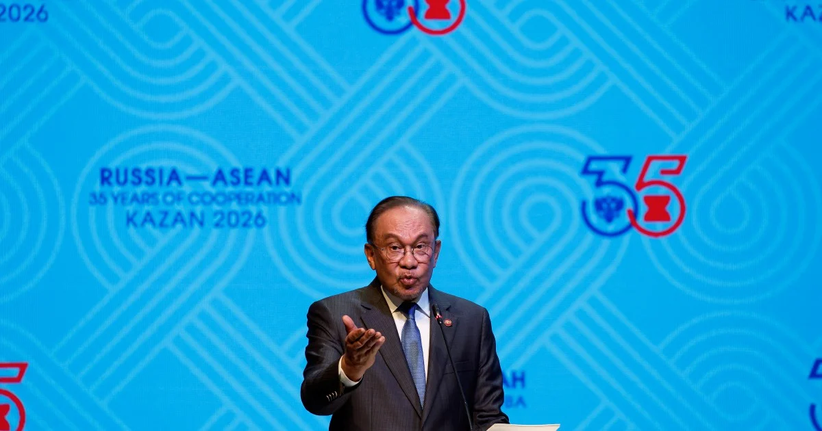 Anwar Says Asean-Russia Trade Deal Offers Fresh Momentum for Regional Ties