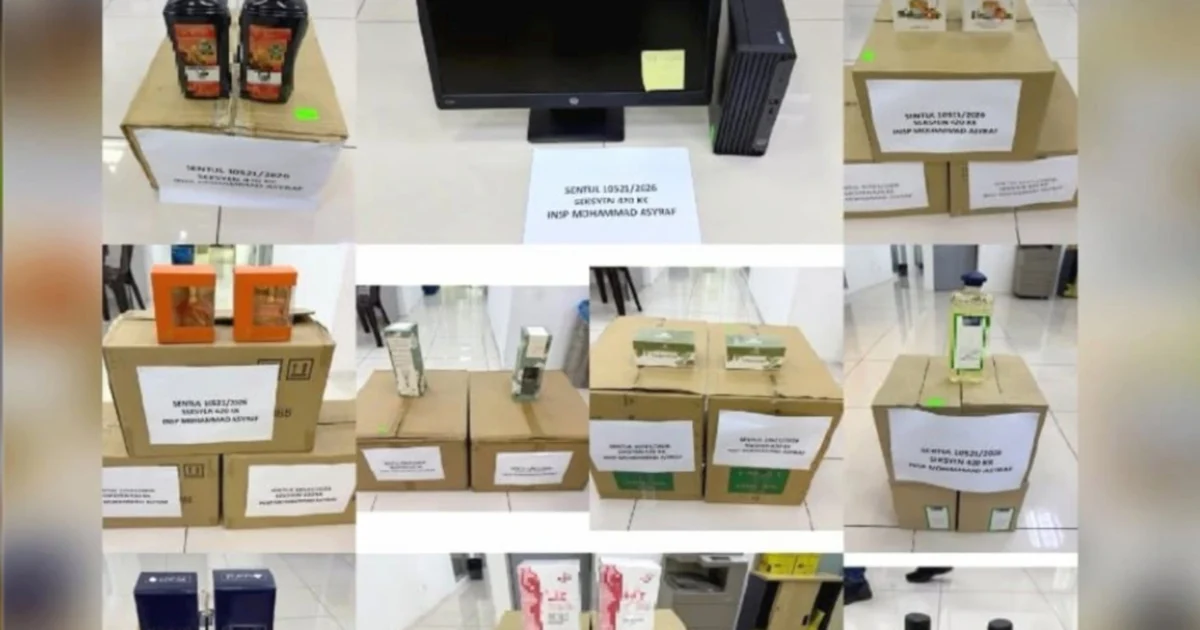 Police Bust Perfume Investment Scam Ring at KL Eco City, Six Detained
