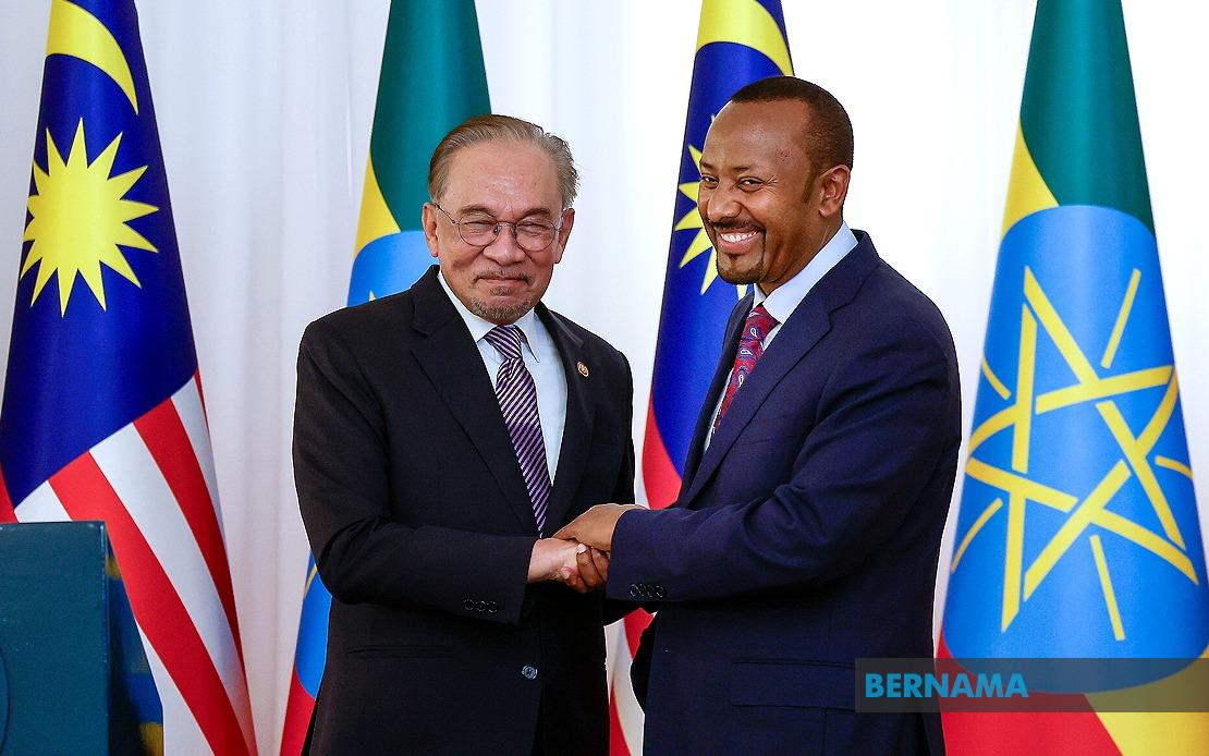 Anwar Congratulates Ethiopian PM Abiy Ahmed on Election Victory