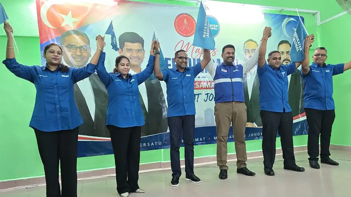 Maju India Political Party Makes Electoral Entry With Five Johor Constituencies Under Perikatan Nasional