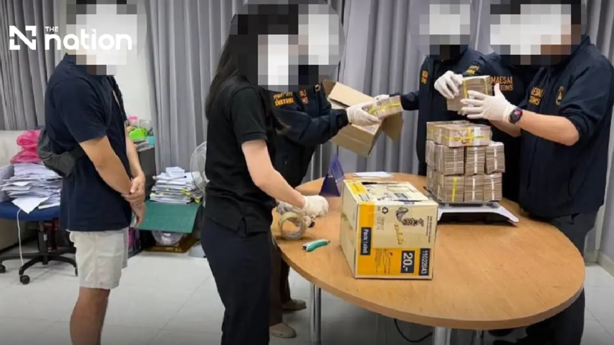 Thai Customs Seizes 23 Million Baht Hidden in Snack Boxes at Myanmar Border